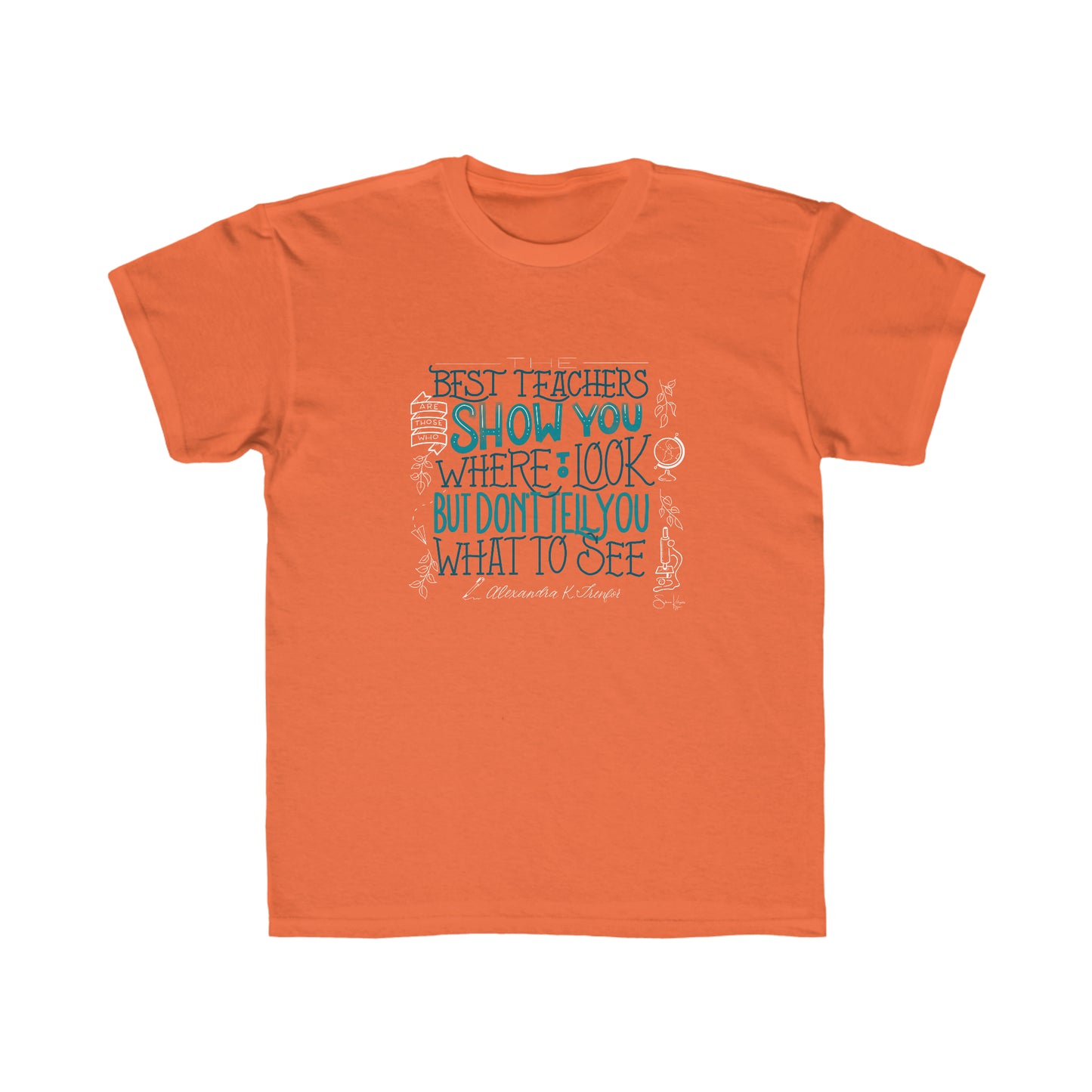 Best Teachers - Dark - Kids Regular Fit Tee