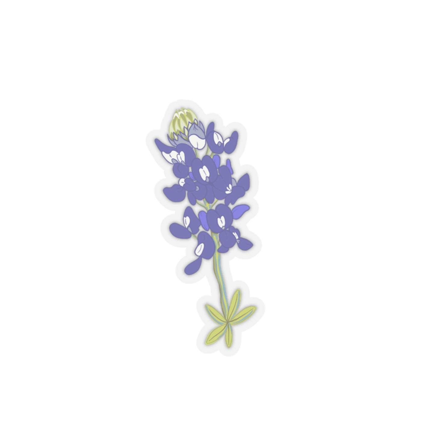 Bluebonnet Kiss-Cut Sticker