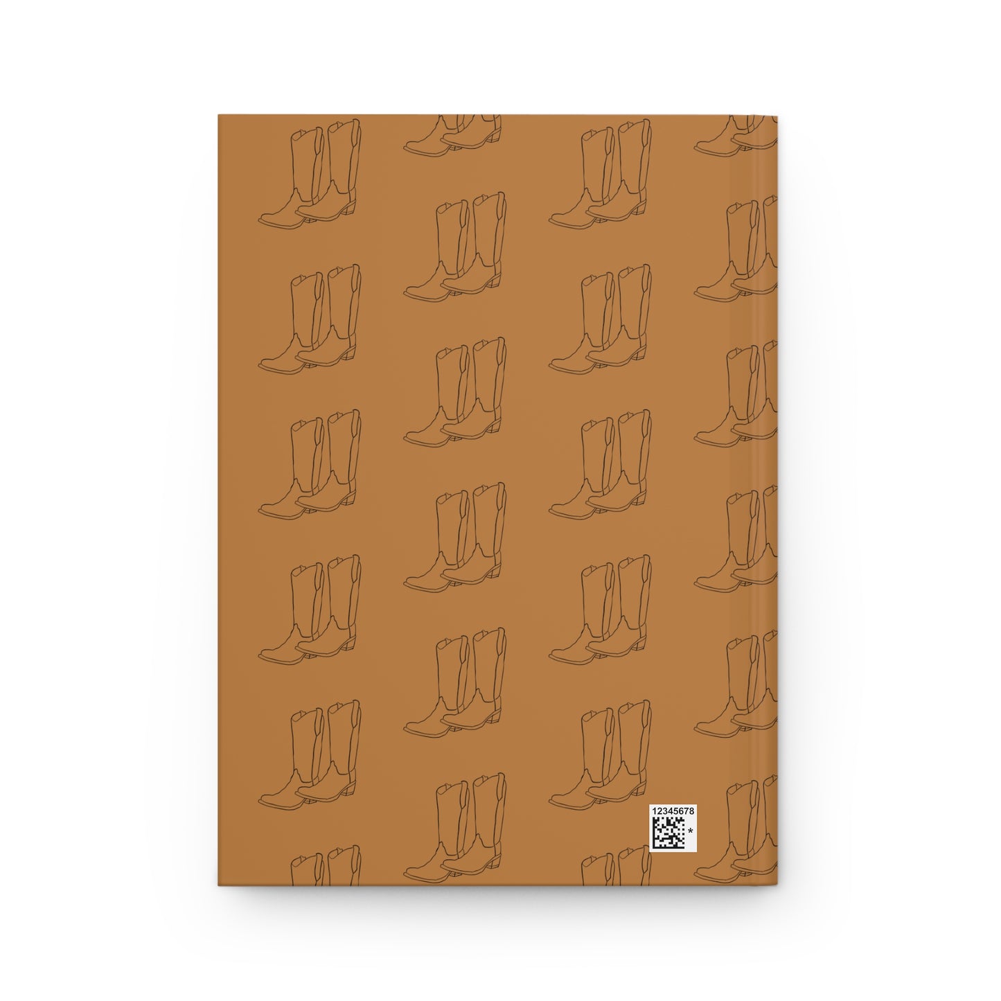 Brown Boots Hardcover Journal