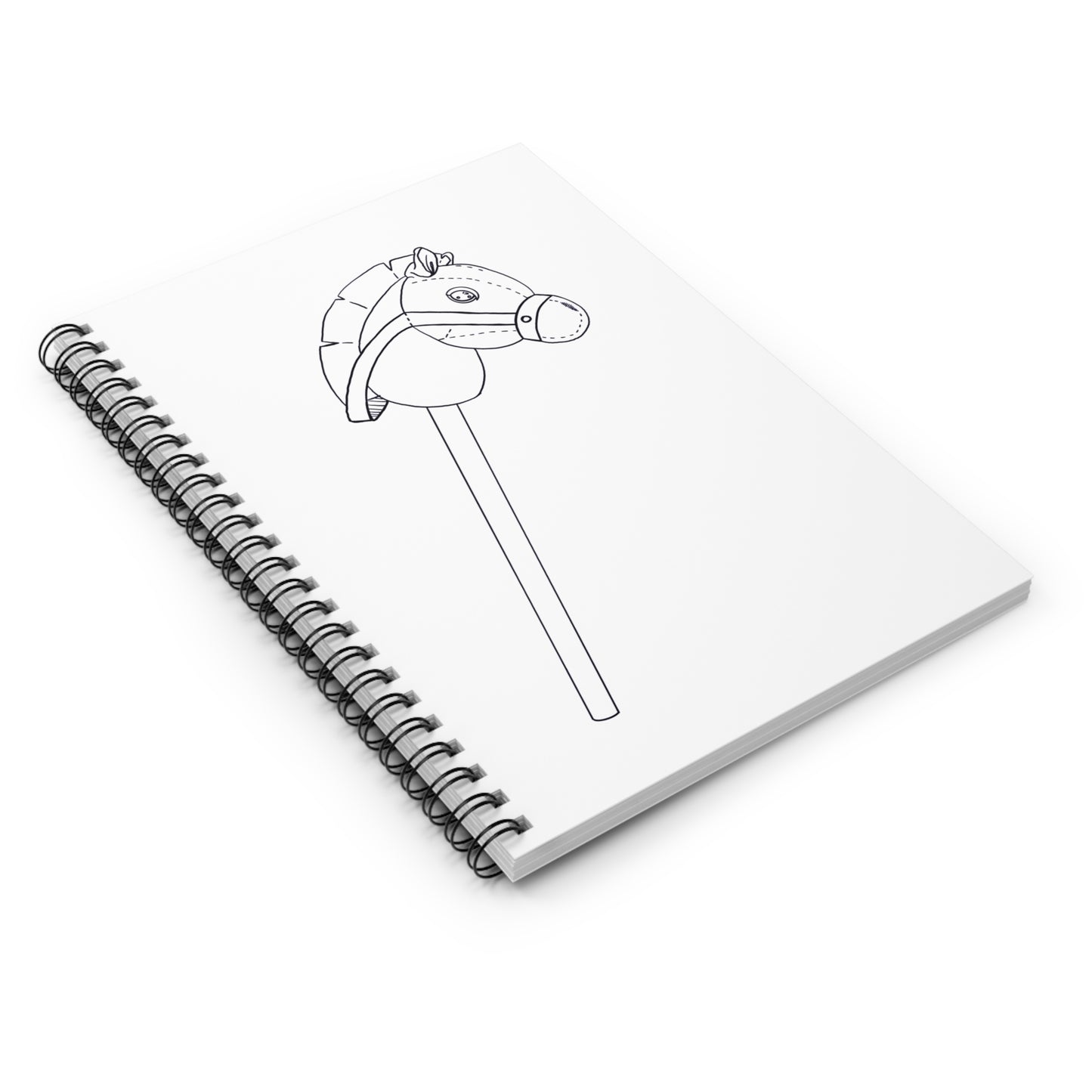 Stick Horse Spiral Notebook - Ruled Line