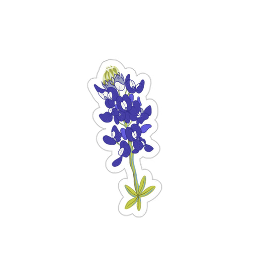 Bluebonnet Kiss-Cut Sticker