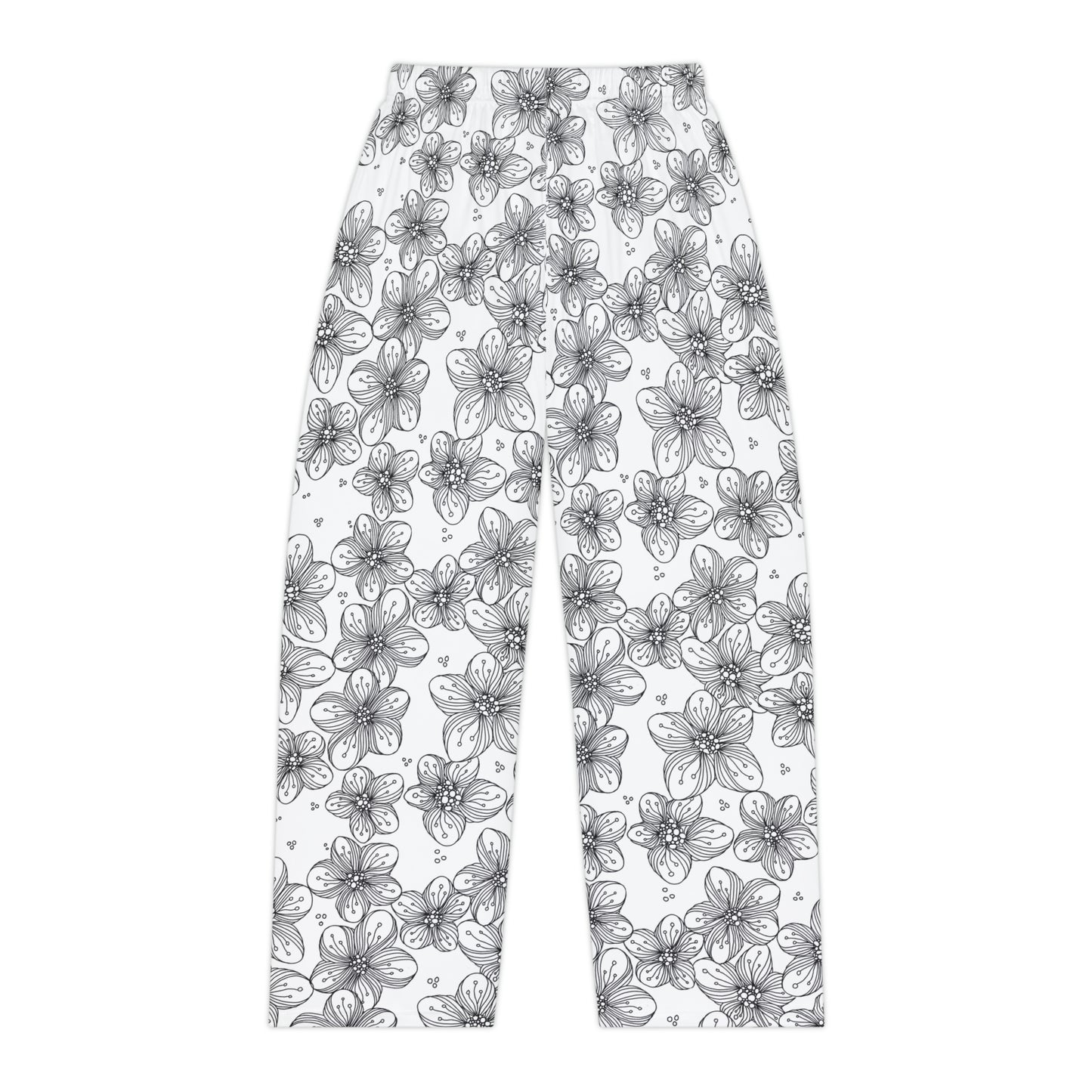 Zen Flower Women's Pajama Pants (AOP)