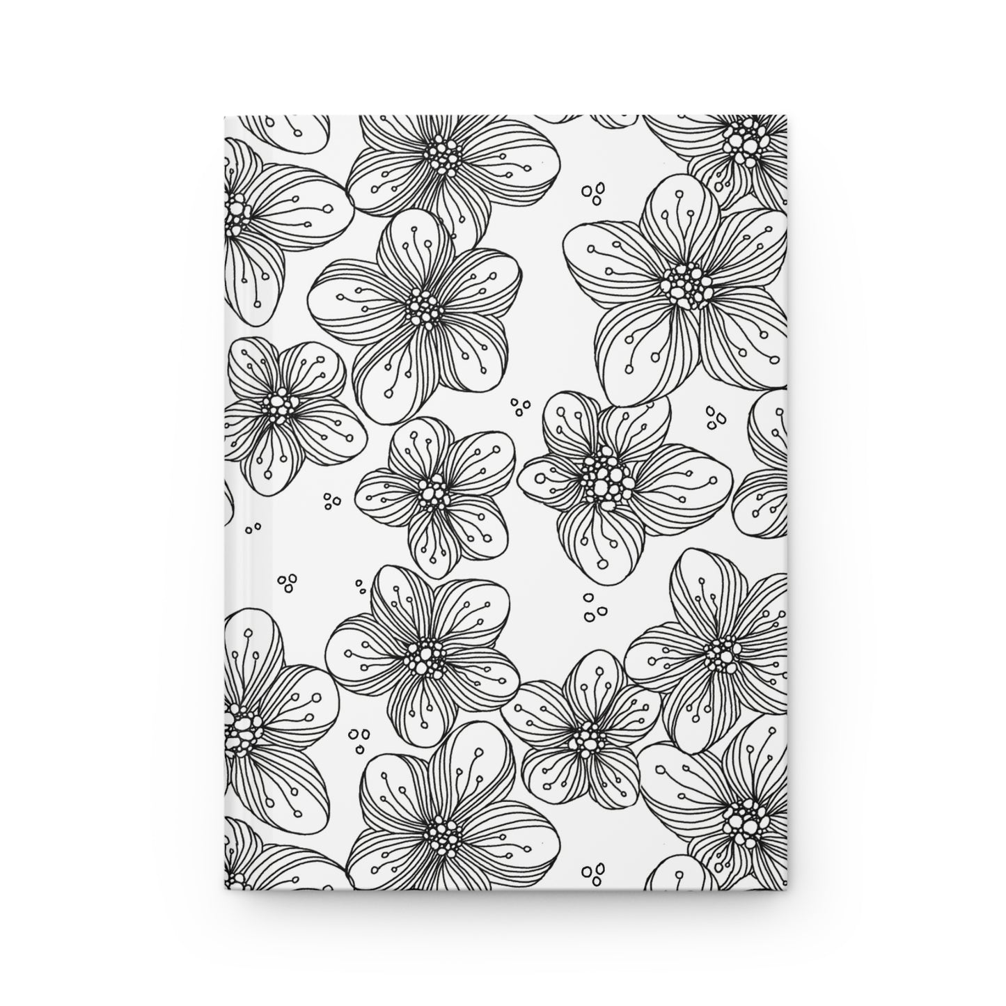 Zen Flower Hardcover Journal