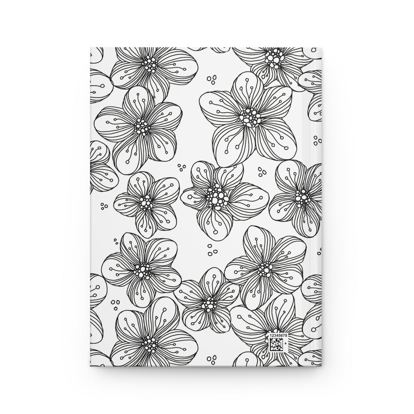 Zen Flower Hardcover Journal