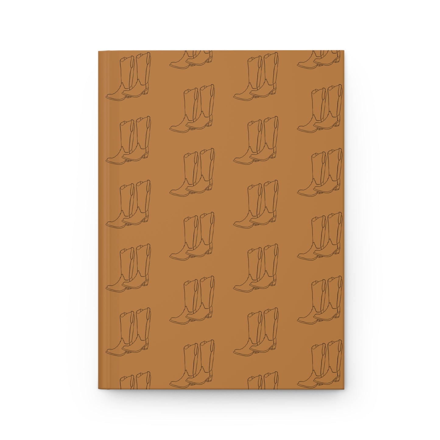 Brown Boots Hardcover Journal