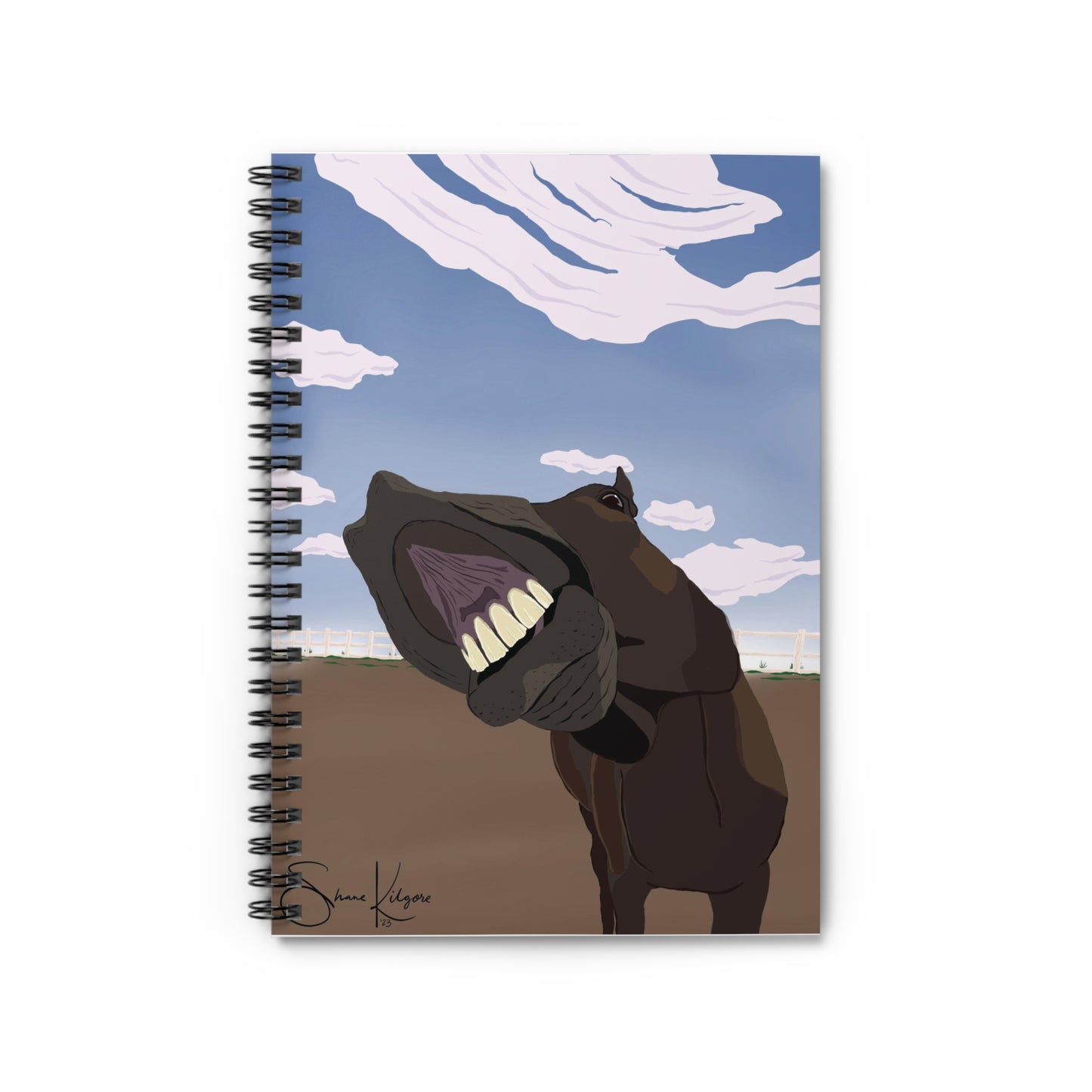 Smile for Cookies Spiral Notebook - Ruled Line