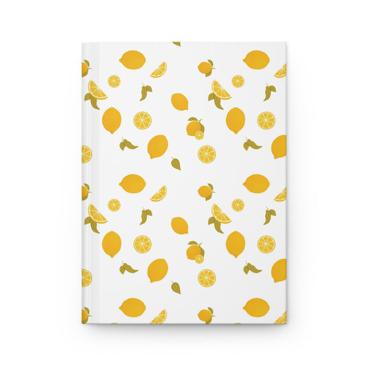 Lemon Hardcover Journal