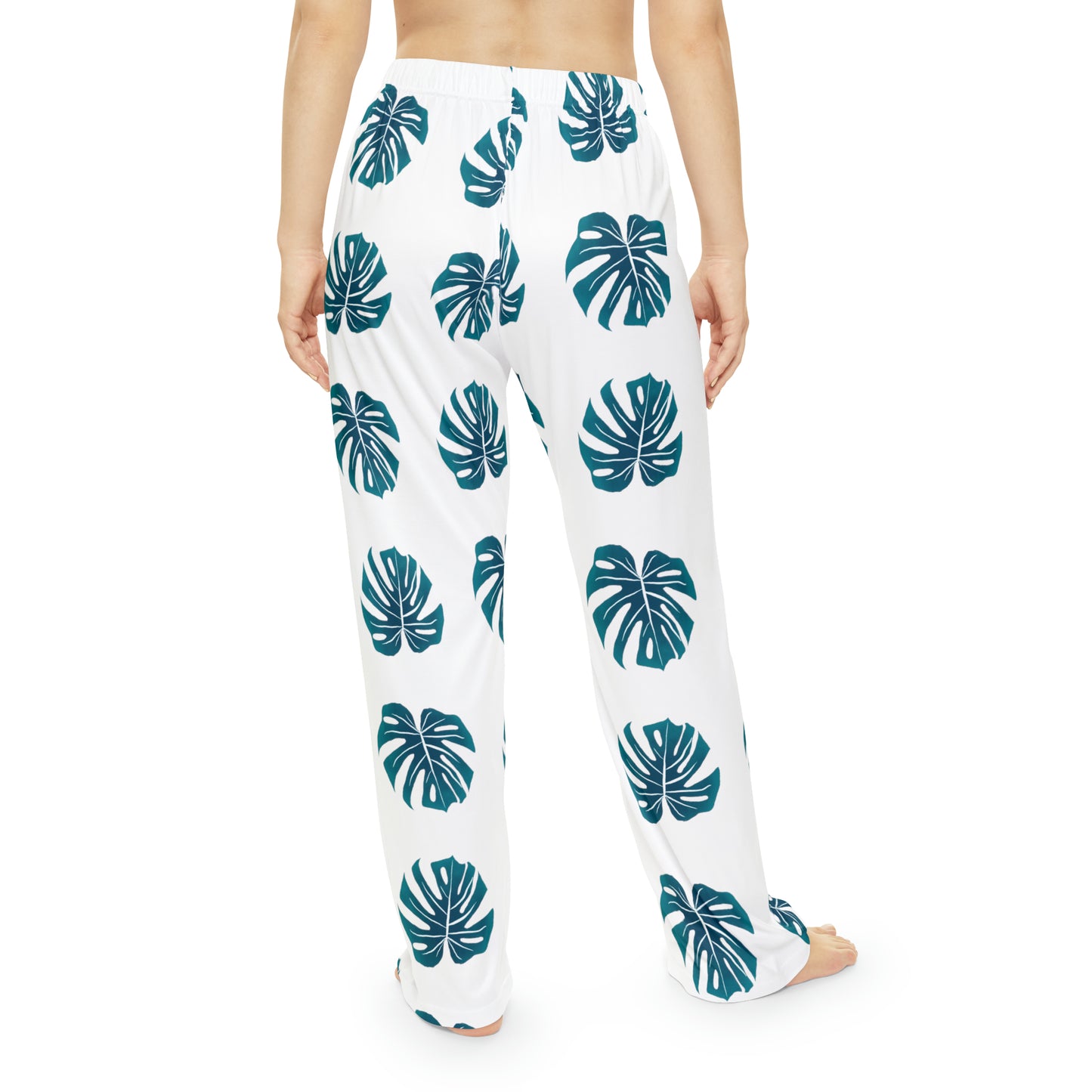 Monstera Women's Pajama Pants (AOP)