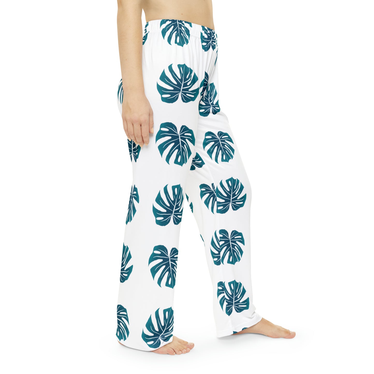 Monstera Women's Pajama Pants (AOP)